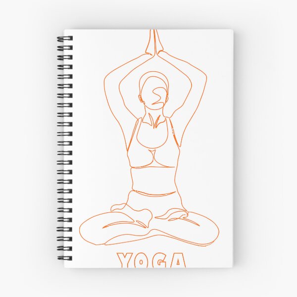 Item preview, yoga asanas designed and sold by GraphicStyleX.