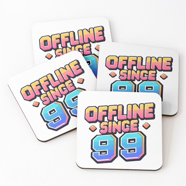 Item preview, Retro 90s Offline Since 99 designed and sold by PolarisInk.