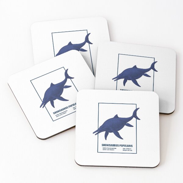 Item preview, Shonisaurus Popularis – Vintage Dinosaur Illustration designed and sold by SlatoMato.