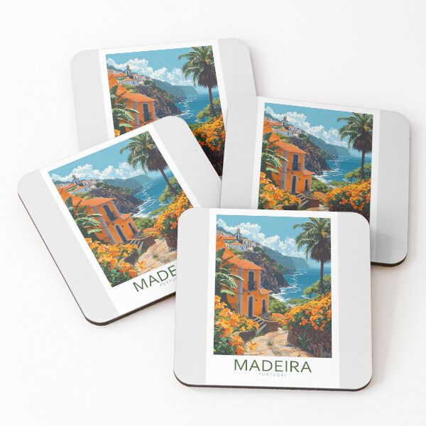 Item preview, Madeira Portugal - Travel Art designed and sold by Marciolini.