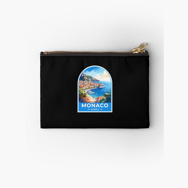 Item preview, Monaco City Travel France Sticker designed and sold by TulipaGraphics.