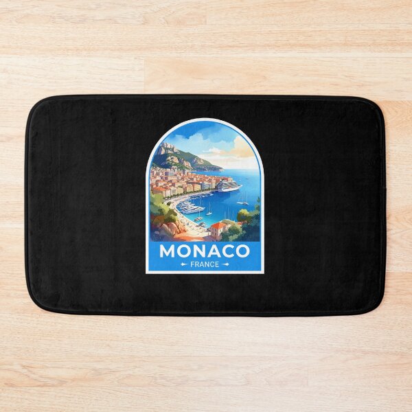 Item preview, Monaco City Travel France Sticker designed and sold by TulipaGraphics.