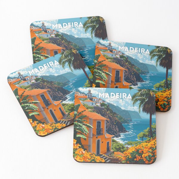 Item preview, Madeira Portugal - Travel art designed and sold by Marciolini.