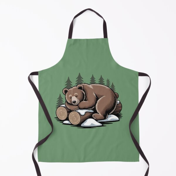 Artikelvorschau, Schlafender Bär Vintage Waldkunst für Naturliebhaber entworfen und verkauft von BirdsnStuff.