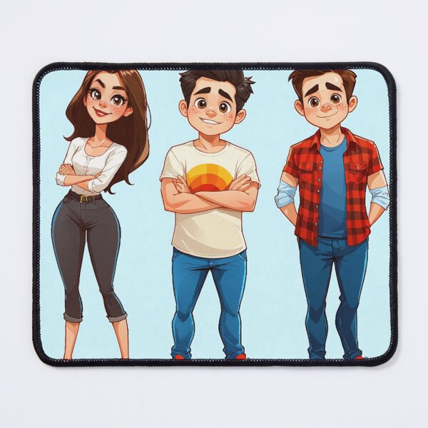 Item preview, Trio of Fantasy Cartoon Heroes designed and sold by Filmcharlie-Shop.