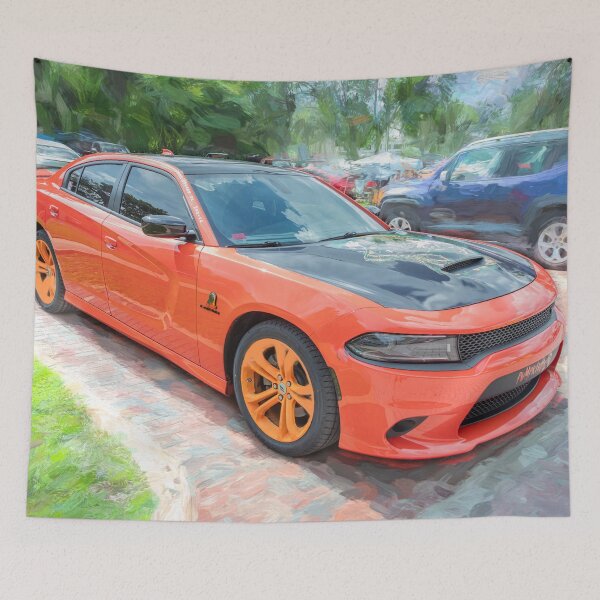 Item preview, 2022 Mango Orange Charger GT 345 X106 designed and sold by RichFrancoCars.