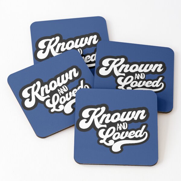 Item preview, Known and Loved, Faith Identity Quote designed and sold by Bliss Find And Design.