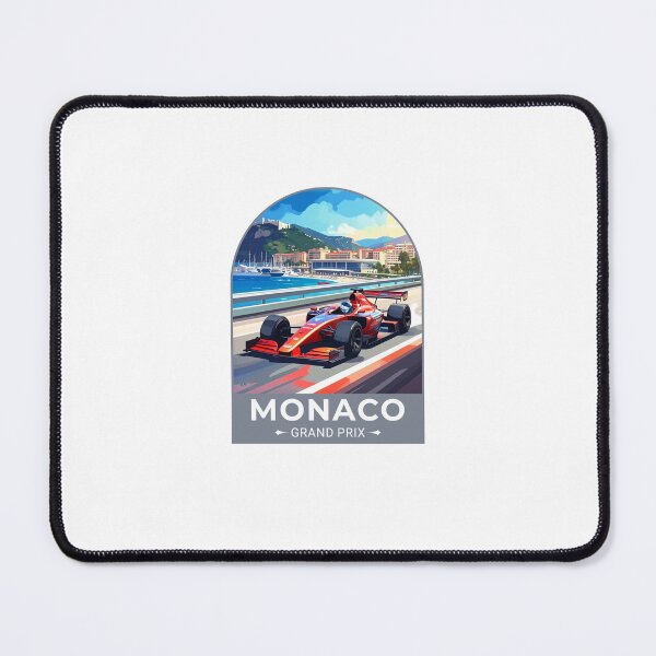 Item preview, Monaco City Grand Prix Sticker designed and sold by TulipaGraphics.