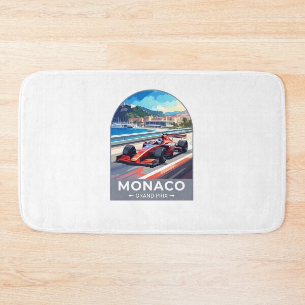 Item preview, Monaco City Grand Prix Sticker designed and sold by TulipaGraphics.