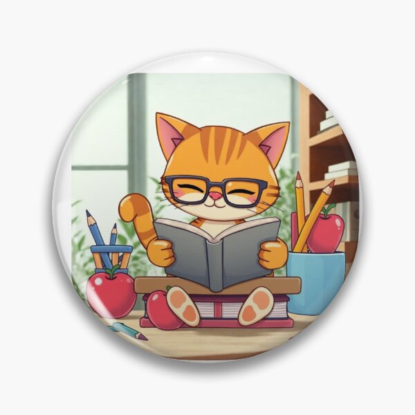 Item preview, Copy of Smart Cat Ready for School - Cute Back to School Design designed and sold by Lyesink.