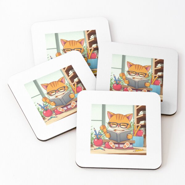 Item preview, Copy of Smart Cat Ready for School - Cute Back to School Design designed and sold by Lyesink.