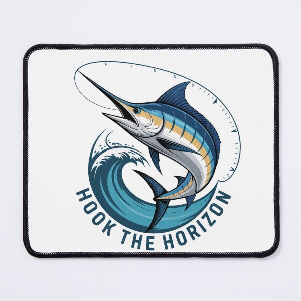 Item preview, Hook the Horizon – Marlin at Dawn designed and sold by FusiTink.