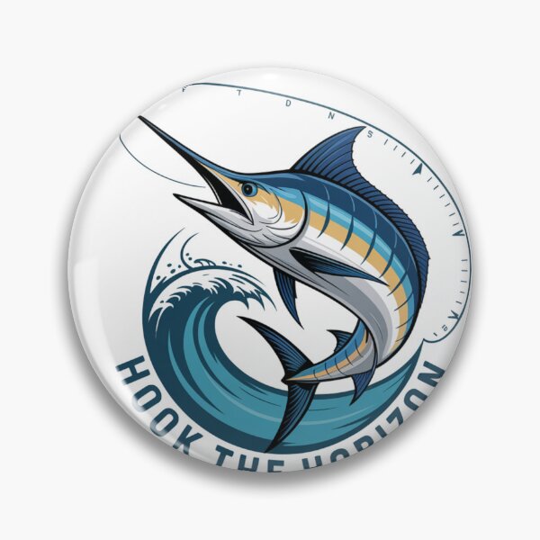 Item preview, Hook the Horizon – Marlin at Dawn designed and sold by FusiTink.
