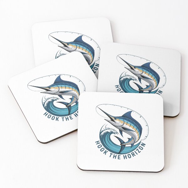 Item preview, Hook the Horizon – Marlin at Dawn designed and sold by FusiTink.