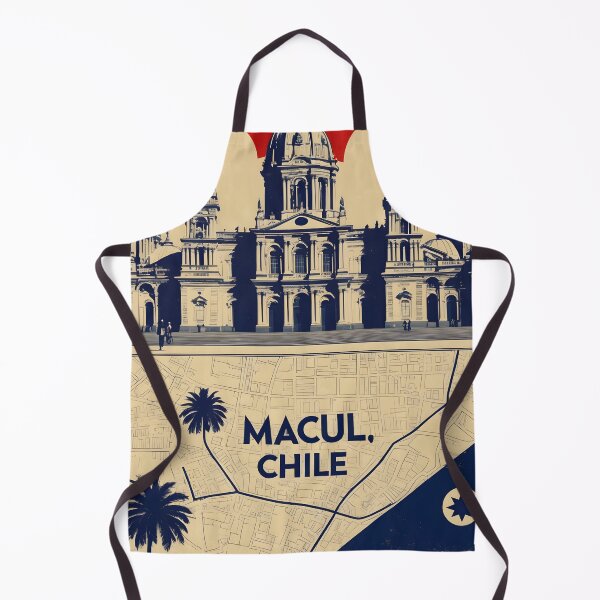 Item preview, Macul Chile Vintage Travel Tourism designed and sold by TravelersGems.