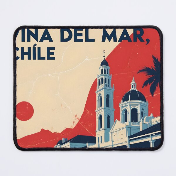 Item preview, Viña del Mar Chile Vintage Travel Tourism designed and sold by TravelersGems.