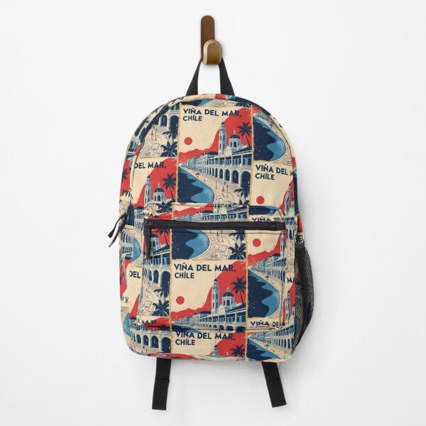 Item preview, Viña del Mar Chile Vintage Travel Tourism designed and sold by TravelersGems.