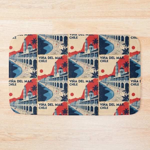Item preview, Viña del Mar Chile Vintage Travel Tourism designed and sold by TravelersGems.