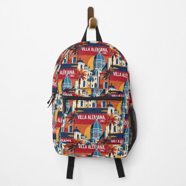 Item preview, Villa Alemana Chile Vintage Travel Tourism designed and sold by TravelersGems.