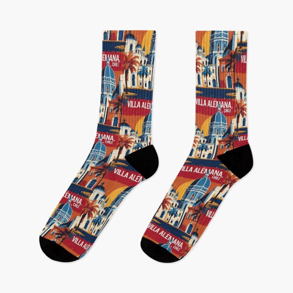 Item preview, Villa Alemana Chile Vintage Travel Tourism designed and sold by TravelersGems.