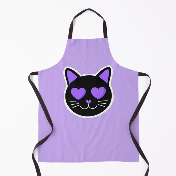 Item preview, Black Cat Heart Eyes Emoji designed and sold by MannyShop.