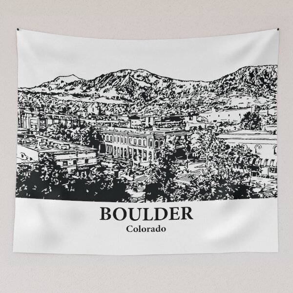 Item preview, Boulder – Colorado designed and sold by Lakeric Cityscapes.