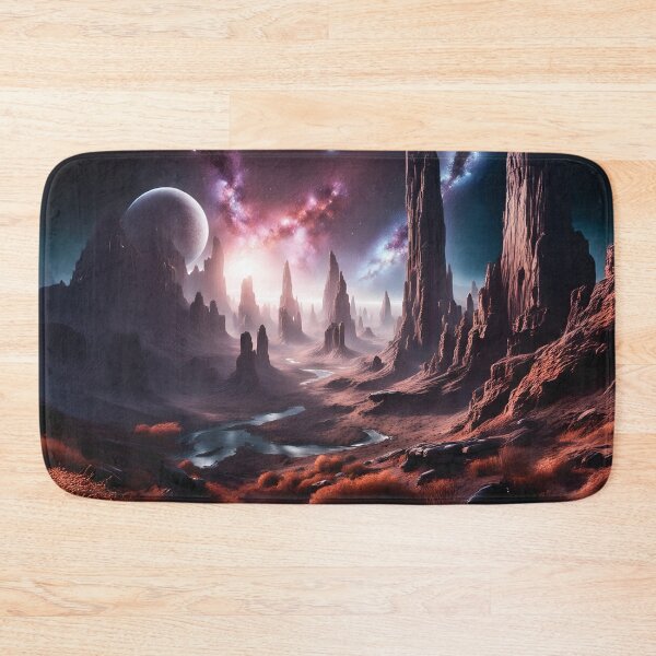 Item preview, Cosmic Horizon – Planets Rise Over Alien Desert designed and sold by Marcu Ioachim.