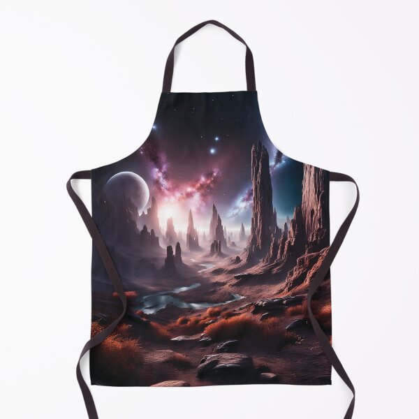 Item preview, Cosmic Horizon – Planets Rise Over Alien Desert designed and sold by Marcu Ioachim.