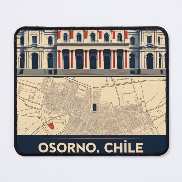 Item preview, Osorno Chile Vintage Travel Tourism designed and sold by TravelersGems.