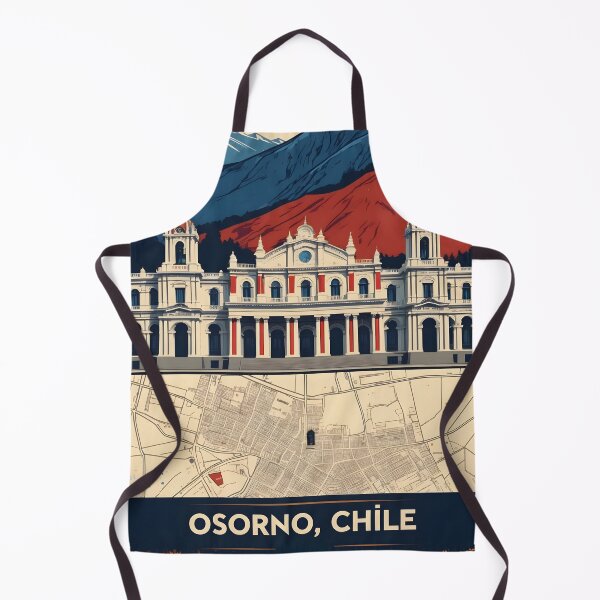 Item preview, Osorno Chile Vintage Travel Tourism designed and sold by TravelersGems.