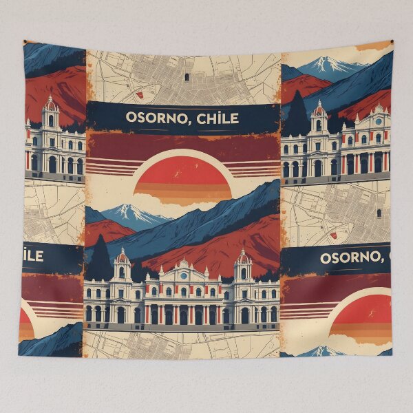 Item preview, Osorno Chile Vintage Travel Tourism designed and sold by TravelersGems.