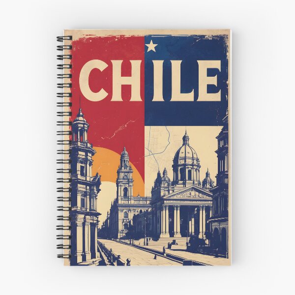 Item preview, Chile Vintage Travel Tourism designed and sold by TravelersGems.