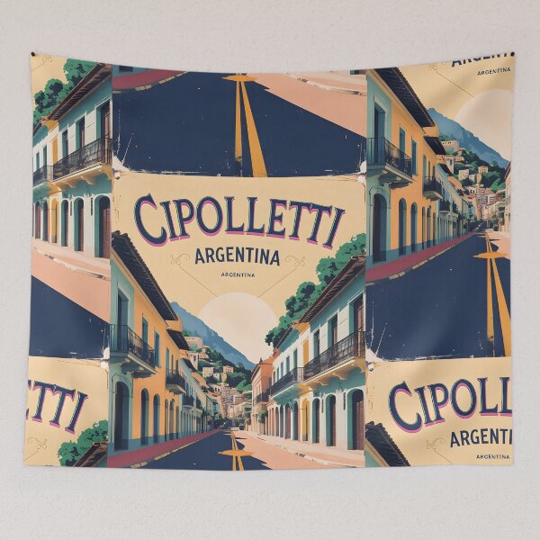 Item preview, Cipolletti Argentina Vintage Travel Tourism designed and sold by TravelersGems.