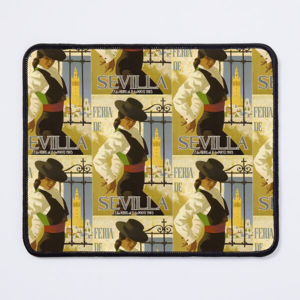 Item preview,  Vintage Seville April Fair Spring Festival  Poster designed and sold by TeeARTHY.