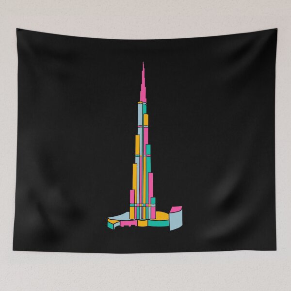 Item preview, Burj Khalifa in Post Modern Play designed and sold by PrestonArch.
