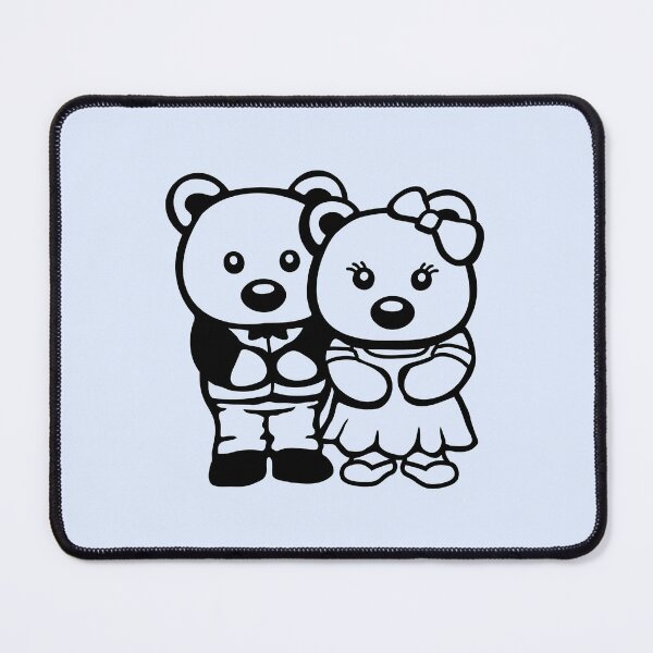 Item preview, 2 Bears Wedding Bride Groom Couple Husband Marriage Wife  designed and sold by shirt-o-mat.