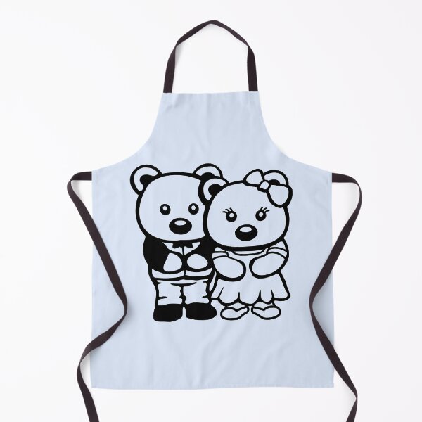 Item preview, 2 Bears Wedding Bride Groom Couple Husband Marriage Wife  designed and sold by shirt-o-mat.