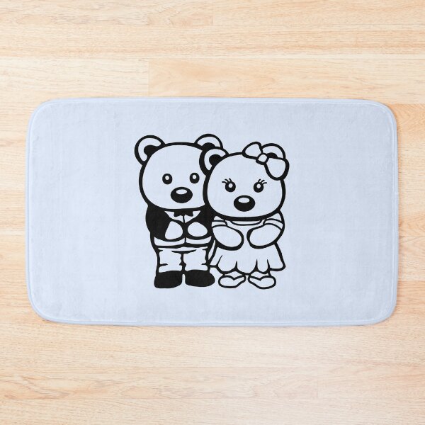 Item preview, 2 Bears Wedding Bride Groom Couple Husband Marriage Wife  designed and sold by shirt-o-mat.