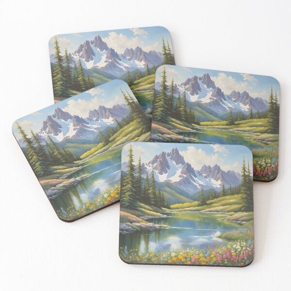 Item preview, Spring time in the mountains designed and sold by RisingWolfStudio.