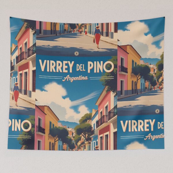 Item preview, Virrey del Pino Argentina Vintage Travel Tourism 2 designed and sold by TravelersGems.
