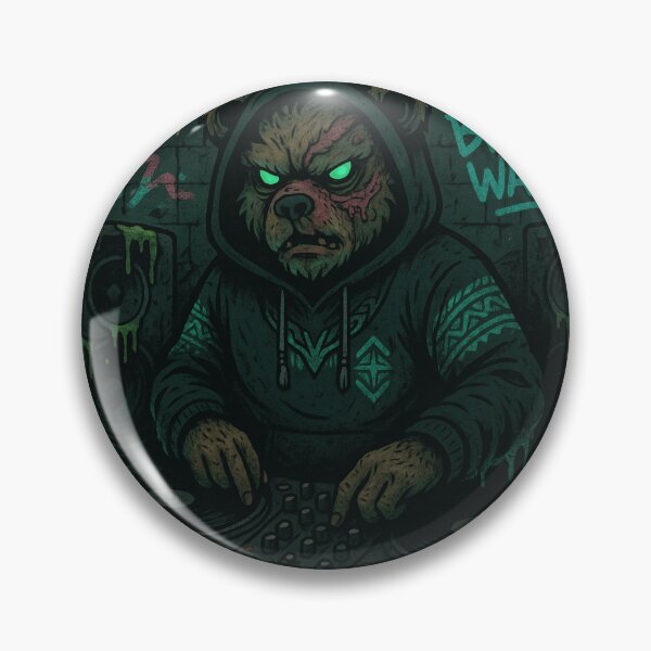Artikelvorschau, BKANR: Slime Bass Bear – Undead Underground Edition entworfen und verkauft von BKANRwear.