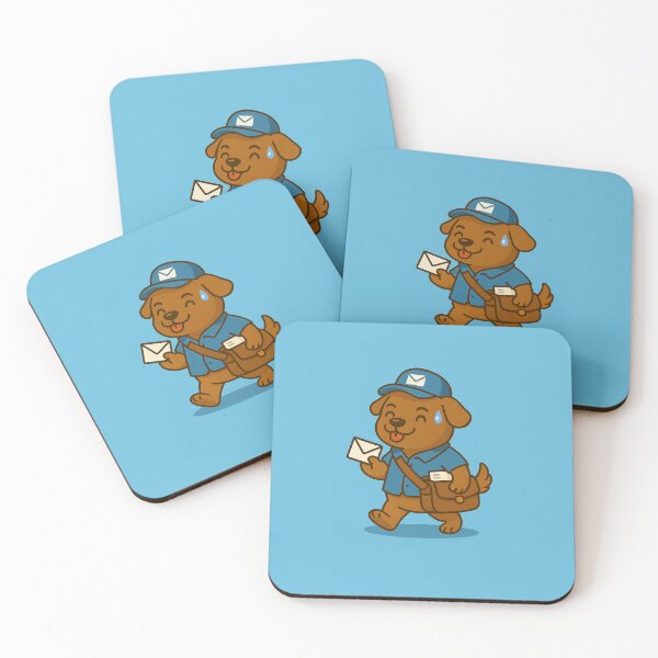 Item preview, Dog Mail Carrier – Neither Rain Nor Squirrel designed and sold by Your Buddy Anthony.