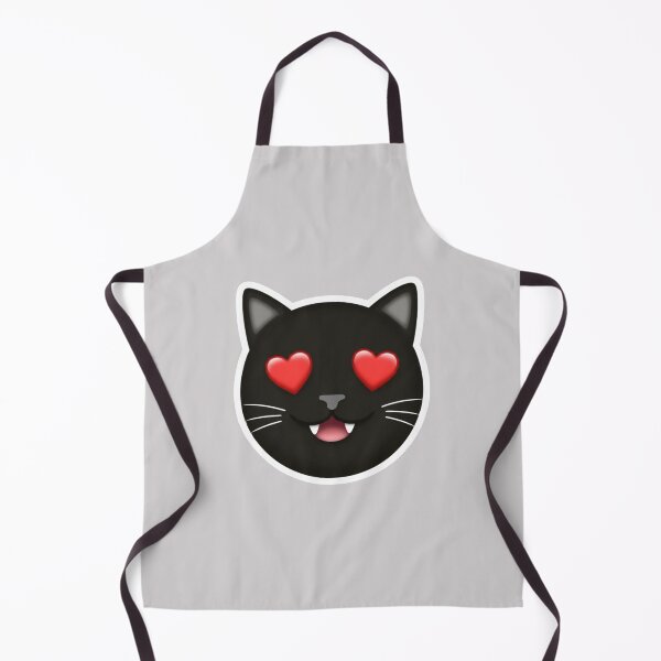 Item preview, Black Cat Heart Eyes Emoji designed and sold by MannyShop.