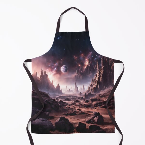 Item preview, Jagged Peaks of Zeta Prime – Alien World Fantasy designed and sold by Marcu Ioachim.