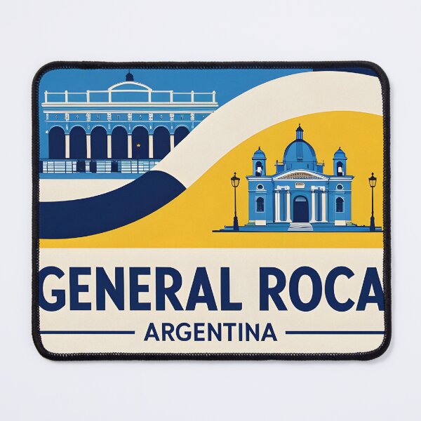 Item preview, General Roca Argentina Vintage Travel Turismo designed and sold by TravelersGems.