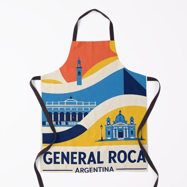 Item preview, General Roca Argentina Vintage Travel Turismo designed and sold by TravelersGems.