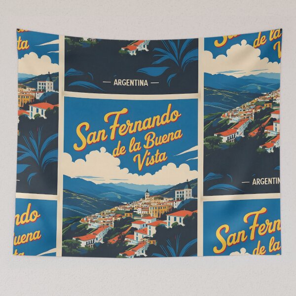 Item preview, San Fernando de la Buena Vista Argentina Vintage Travel Tourism designed and sold by TravelersGems.
