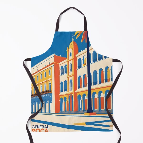 Item preview, General Roca Argentina Vintage Travel Tourism 2 designed and sold by TravelersGems.