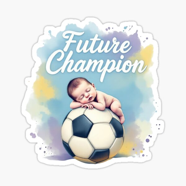 Artikel-Vorschau von Zukünftiger Champion Baby Body | Süße Neugeborene Fußball Kunst | Fußball Baby Geschenk für Säugling, designt und verkauft von TheGaliyaStudio.