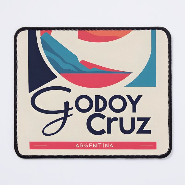 Item preview, Godoy Cruz Argentina Vintage Travel Tourism designed and sold by TravelersGems.